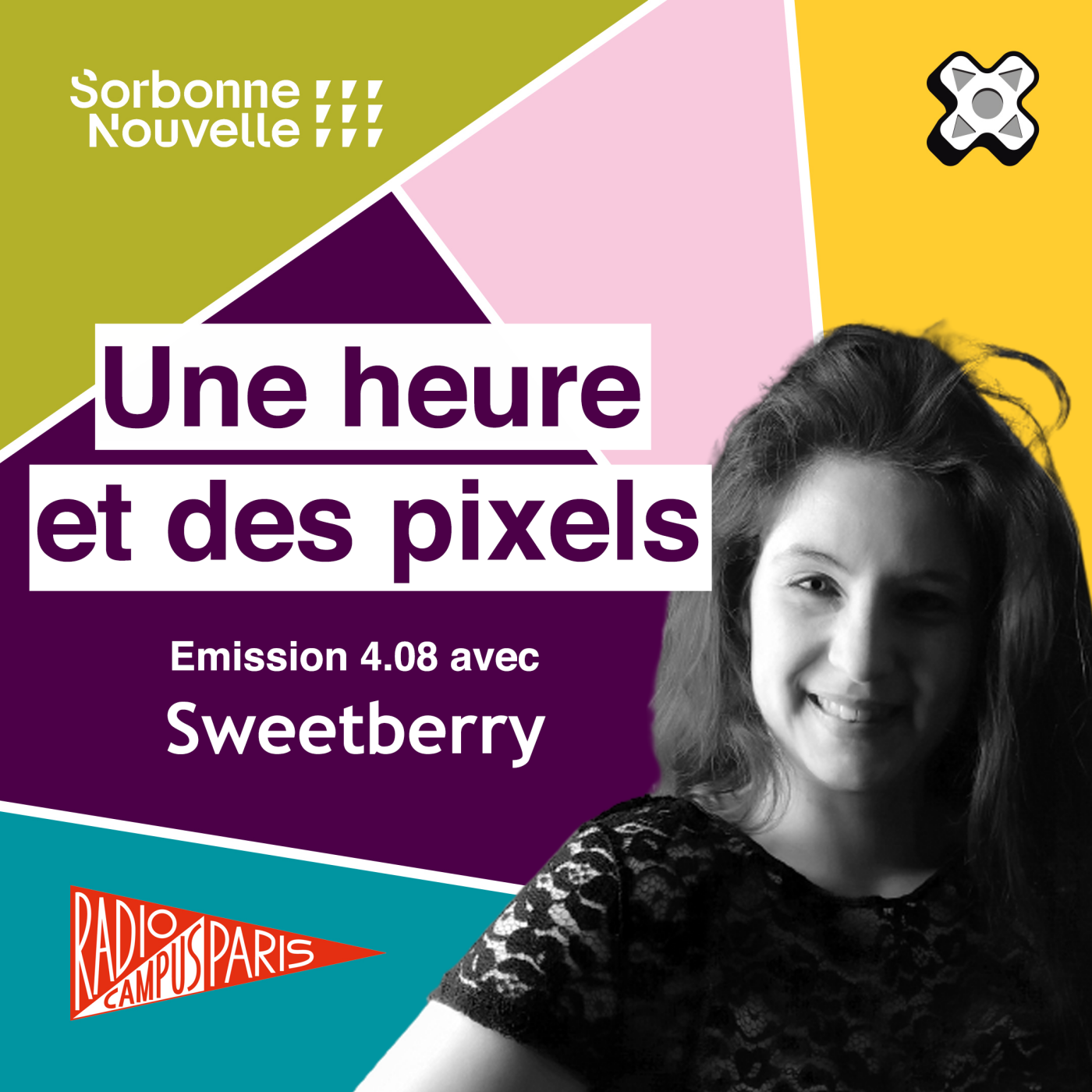 Une heure et des pixels — S4Em08 — Entretien avec Sweetberry, Elden Ring, être spectateur·rice de jeu vidéo, Resident Evil 4 Remake, et le blind test "Les jeux où l'on fait des photos" episode artwork