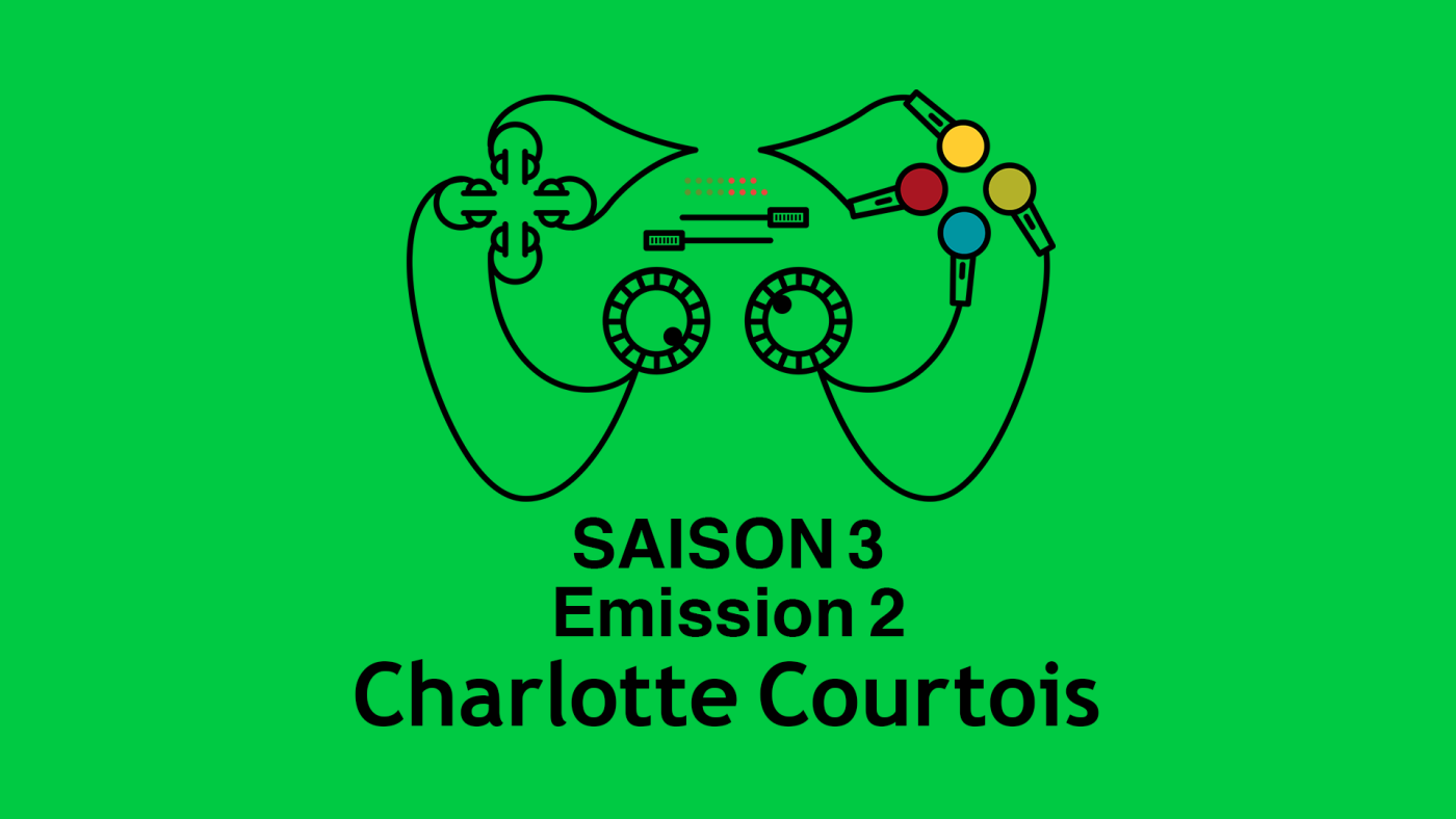 Une heure et des pixels — S3Em02 — Entretien avec Charlotte Courtois, l'adaptation vidéoludique d'une série littéraire, la fausse légende des Pokémon chromatiques, la révélation Tales of Arise, commen... episode artwork