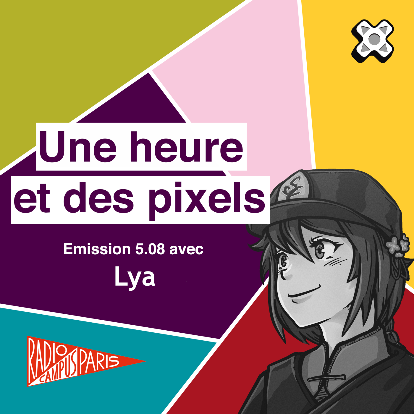 Une heure et des pixels 5.08 — Avec Lya episode artwork
