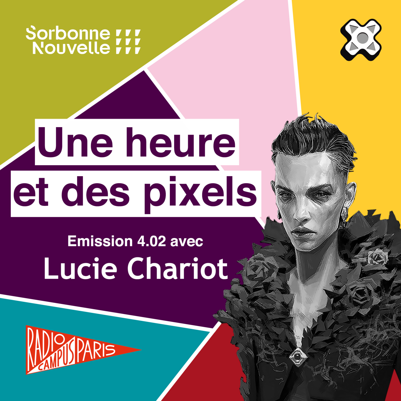 Une heure et des pixels — S4Em02 — Entretien avec Lucie Chariot, Dagon, Prey, Sea of Thieves, la difficulté à s'adapter au changement, et le blind test des "jeux de voitures" episode artwork