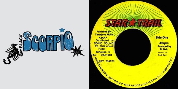 Bam Salute special Black Scorpio & Star Trail labels