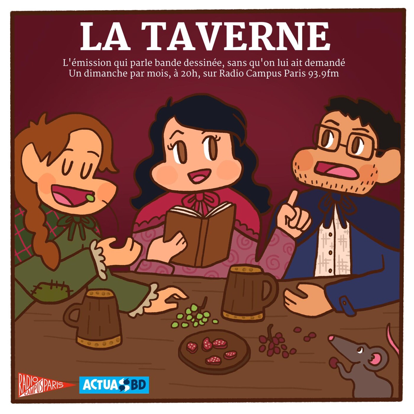 La Taverne #1 : René.e aux bois Dormants, Le Marchand de Tapis de Constantinople & La Marche Brume