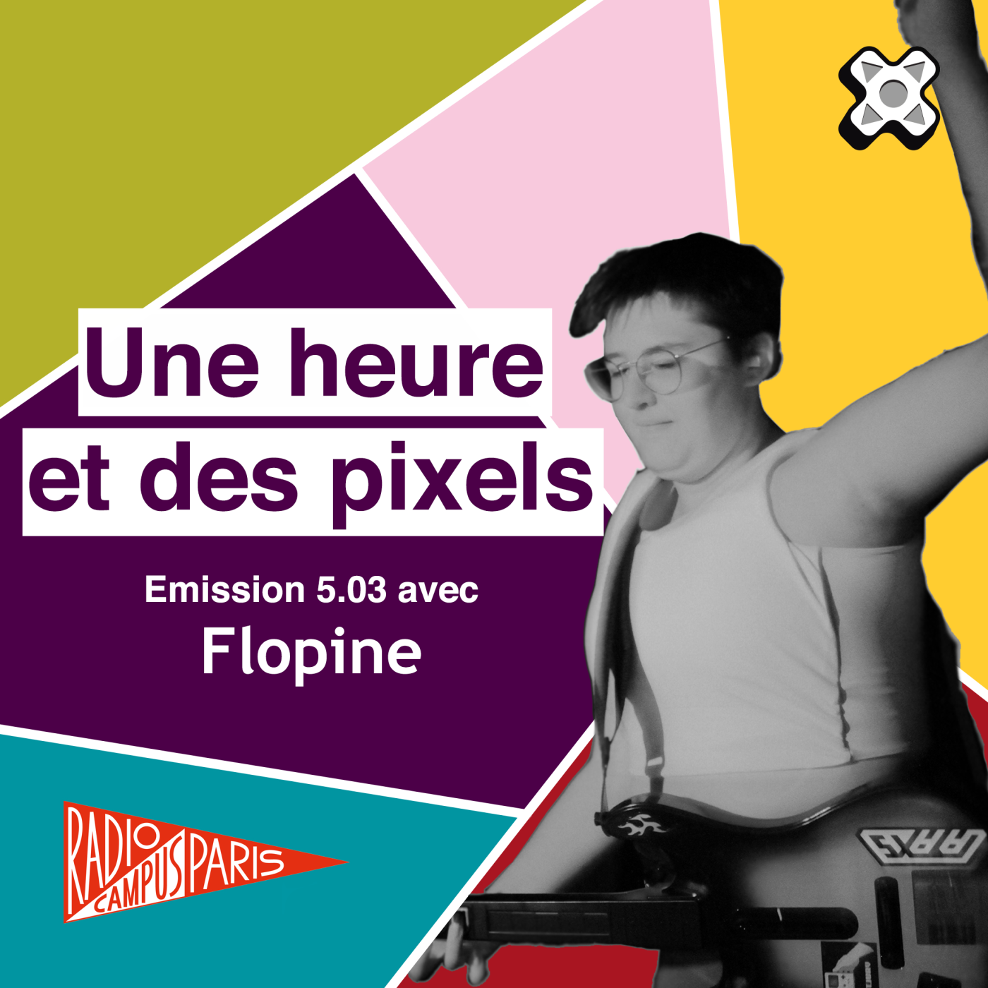 Une heure et des pixels 5.03 — Avec Flopine episode artwork