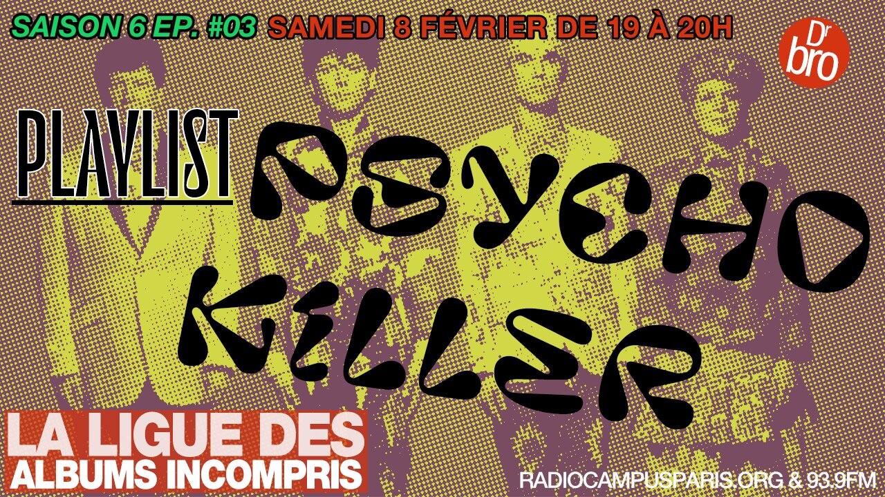 La Ligue des Albums Incompris [Psycho Killer] episode artwork
